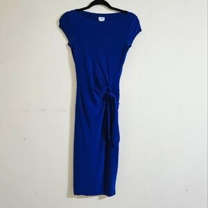 Cache Faux Wrap Sheath Dress